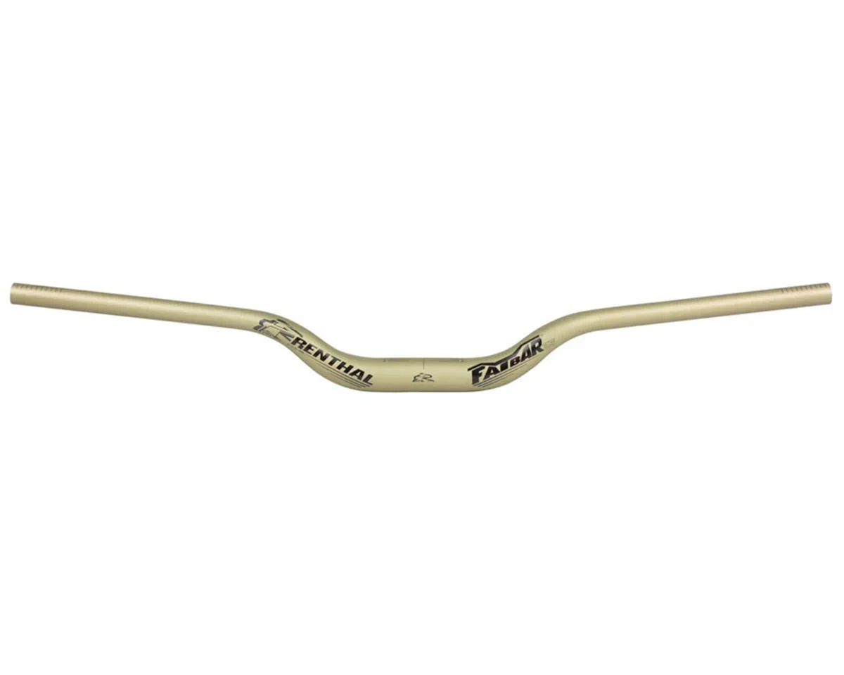 Renthal Fatbar 35 Handlebar V3 (Aluminum) (Gold) (50mm Rise) (820mm) (35mm Clamp)